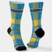 Schotse geruite tartan sokken (Gebogen)