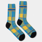 Schotse geruite tartan sokken (Rechts)