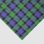 Schotse geschenken Clan Blair Tartan Tissuepapier (Detail)