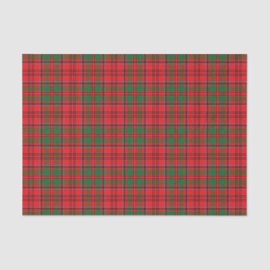 Schotse geschenken clan Grant Tartan Tissuepapier (Voorkant)