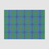 Schotse geschenken clan Johnston Johnstone Tartan Tissuepapier (Voorkant)