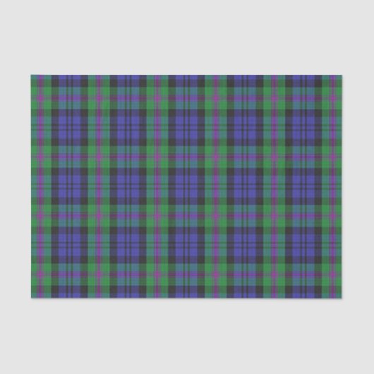 Schotse Gifts Clan Baird Tartan Tissuepapier (Voorkant)