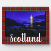 Schotse Glenfinnan Monument Tabletop Fotoplaat (Voorkant)