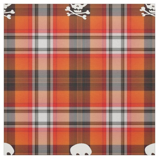 Schotse gothic plaid print stof (Swatch)