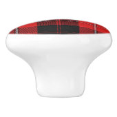 Schotse Grandeur Clan Cunningham Tartan Plaid Keramische Knop (Zijkant)
