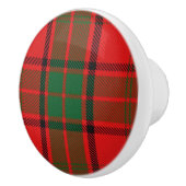 Schotse Grandeur Clan Maxwell Tartan Plaid Keramische Knop (Rechts)