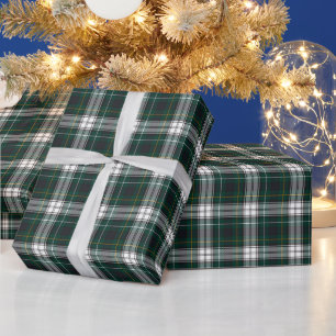 Schotse groene blauwe Clan Campbell Dress Tartan Cadeaupapier