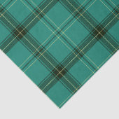 Schotse groene tartan tissuepapier (Detail)