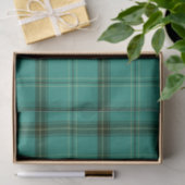 Schotse groene tartan tissuepapier (Geschenk)