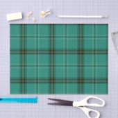 Schotse groene tartan tissuepapier (Craft)