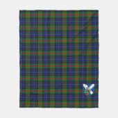 Schotse Gunn Tartan Plaid Fleece Deken (Voorkant)