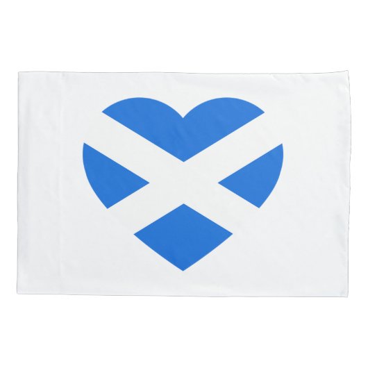 Schotse Heartflag pcnt Kussensloop (Achterkant)