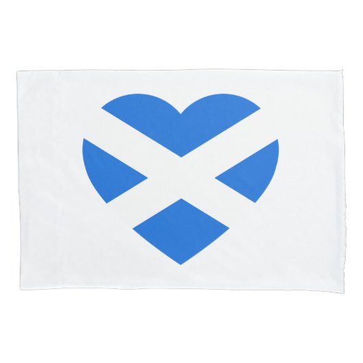 Schotse Heartflag pcnt Kussensloop (Voorkant)