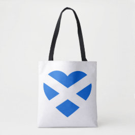 Schotse Heartflag stint Tote Bag