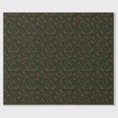 Schotse herten Kerstcadeaupapier Cadeaupapier (Vlak)