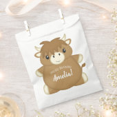 Schotse Highland Coo Koe verjaardagsfeest Bedankzakje (Geknipt)