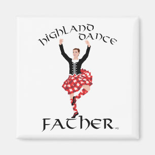 Schotse Highland-dansvader Magneet