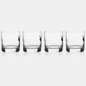 Schotse Highland Koe Whiskey Glasses Whisky Glas (Rechts)