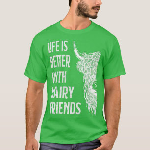 Schotse hobbykweker boerenrundvee - Koe T-shirt