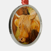 Schotse hoerenkuienkoeien metalen ornament (Rechts)