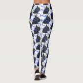 Schotse Hond Leggings (Achterkant)