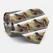 Schotse hond stropdas (Opgerold)