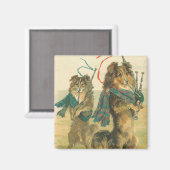  Schotse hondenmagneet Magneet (Voorkant / Achterkant)