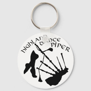 Schotse Hoogland Dans Piper Sleutelhanger