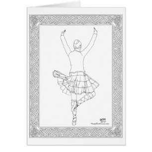 Schotse hoogland danser