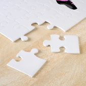 Schotse Hoogland Danser Roze Legpuzzel (Zijkant)