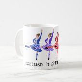 Schotse Hoogland Danslijn Koffiemok (Voorkant links)