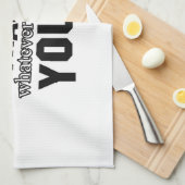 schotse hoogland danst geweldige dan wat dan ook theedoek (Quarter Fold)