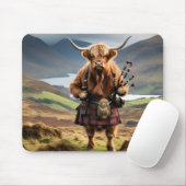 Schotse Hoogland Koe Bagpiper, Muismat (Met muis)