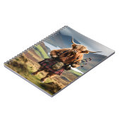 Schotse Hoogland Koe Bagpiper, Notitieboek (Linkerzijde)