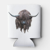 Schotse hoogland Koe Blikjeskoeler (Achterkant)