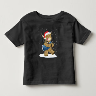 Schotse Hoogland Koe Christmas Piper Kinder Shirts