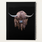 Schotse hoogland - Koe in kleur Planner (Achterkant)