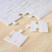 Schotse hoogland koe in sneeuw legpuzzel (Zijkant)