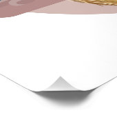 Schotse hoogland Koe, koel op het strand Perfect Poster (Hoek)