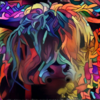 Schotse hoogland Koe Legpuzzel