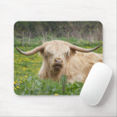 Schotse hoogland Koe Muismat (Met muis)