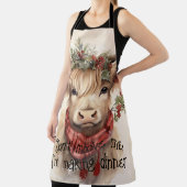 Schotse Hoogland Koe Schort - Leuk en functioneel (Insitu)