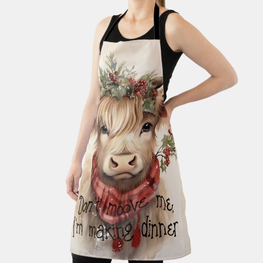 Schotse Hoogland Koe Schort - Leuk en functioneel (Insitu)