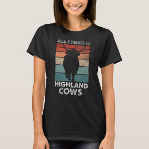 Schotse hoogland Koe Scotland Highlander Cattle T-shirt
