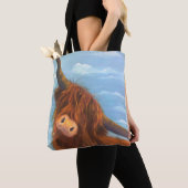 Schotse hoogland Koe Tote Bag (Dichtbij)