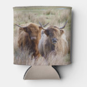 Schotse hoogland Koeien Blikjeskoeler (Voorkant)