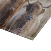 Schotse hoogland Koeien Snijplank (Hoek)