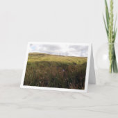 Schotse Hoogland Landschap Kaart (Voorkant)