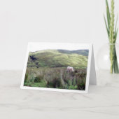 Schotse Hoogland Landschap Kaart (Voorkant)