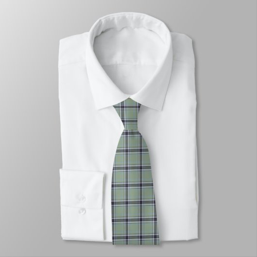 Schotse Hoogland Sage Plaid Tartan Stropdas (Gebonden)